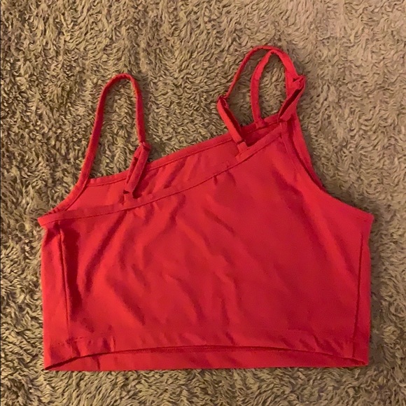 Gymshark Pink Angled Sports Bra - Picture 3 of 4